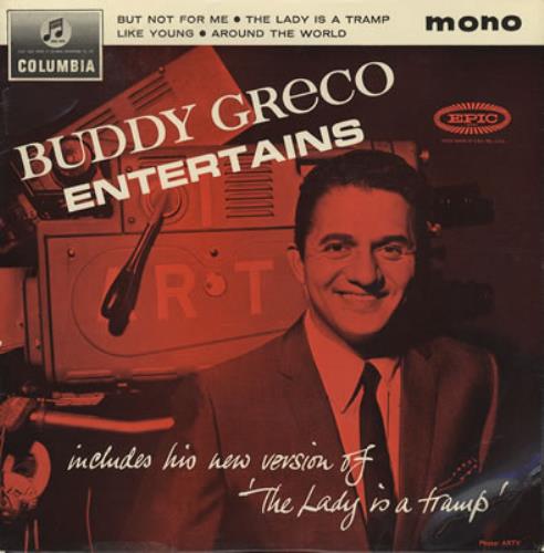 Buddy Greco Buddy Greco Entertains 7" vinyl single (7 inch record / 45) UK BG207BU377154
