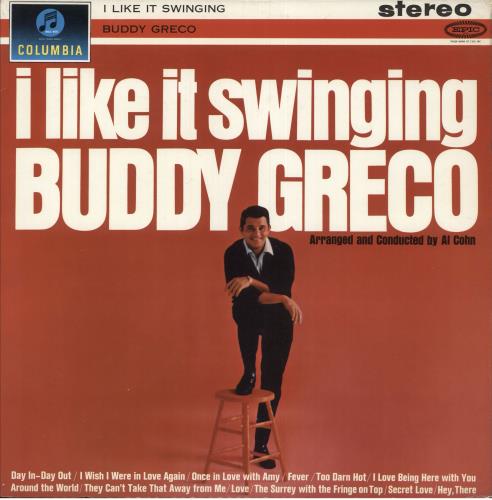 Buddy Greco I Like It Swinging vinyl LP album (LP record) UK BG2LPIL744826