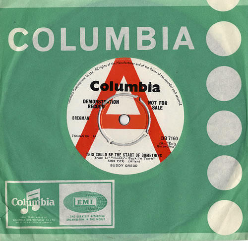 Buddy Greco This Could Be The Start Of Something - A Label 7" vinyl single (7 inch record / 45) UK BG207TH481638