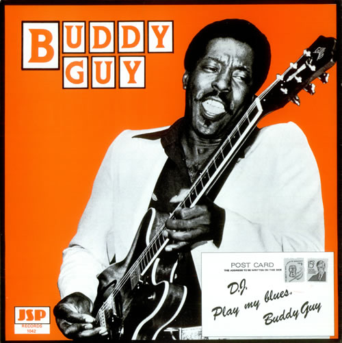 Buddy Guy D.J. Play My Blues vinyl LP album (LP record) UK BGYLPDJ530184