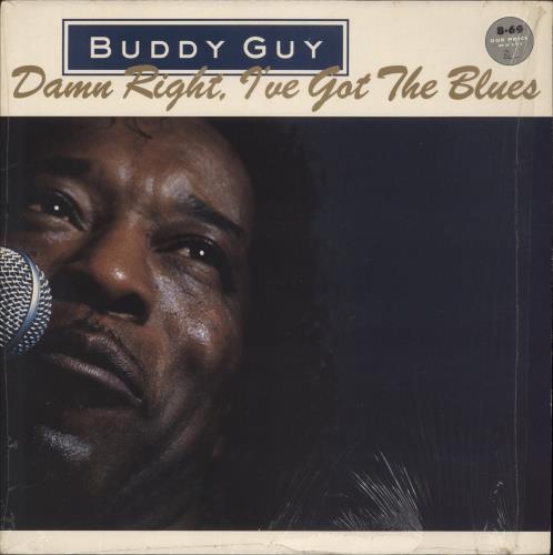 Buddy Guy Damn Right, I've Got The Blues - Shrink vinyl LP album (LP record) UK BGYLPDA495696