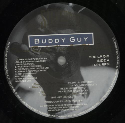 Buddy Guy Damn Right, I've Got The Blues - Shrink vinyl LP album (LP record) UK BGYLPDA495696