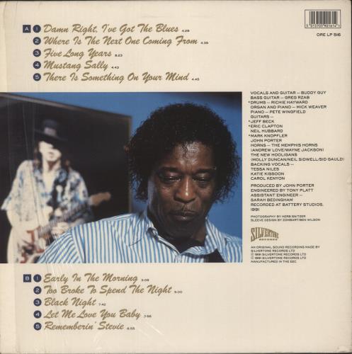 Buddy Guy Damn Right, I've Got The Blues - Shrink vinyl LP album (LP record) UK BGYLPDA495696