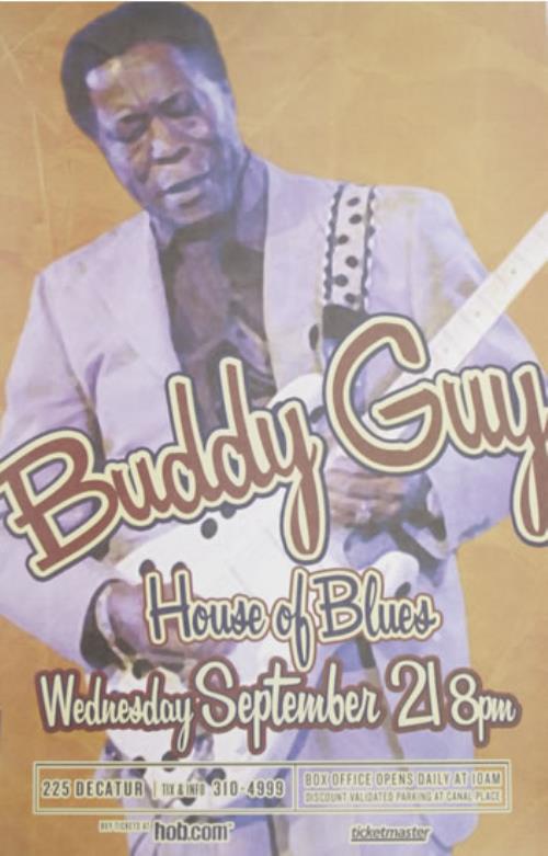 Buddy Guy House Of Blues poster US BGYPOHO556065