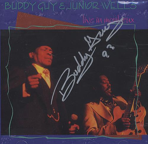 Buddy Guy Live In Montreux - Autographed CD album (CDLP) US BGYCDLI366146