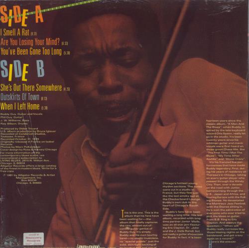 Buddy Guy Stone Crazy! vinyl LP album (LP record) Australian BGYLPST815690
