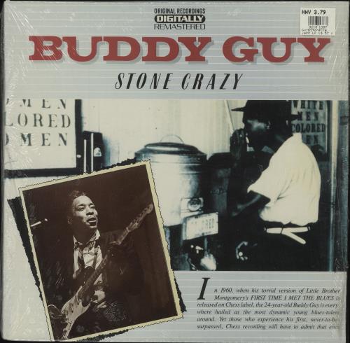 Buddy Guy Stone Crazy vinyl LP album (LP record) Dutch BGYLPST678204