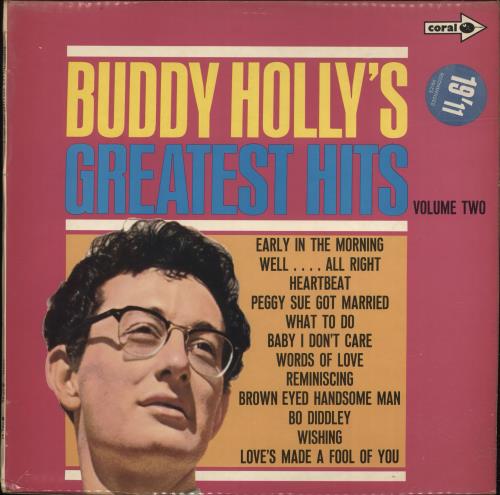 Buddy Holly Buddy Holly's Greatest Hits Volumes 1 & 2 2-LP vinyl record set (Double LP Album) UK BDH2LBU699849