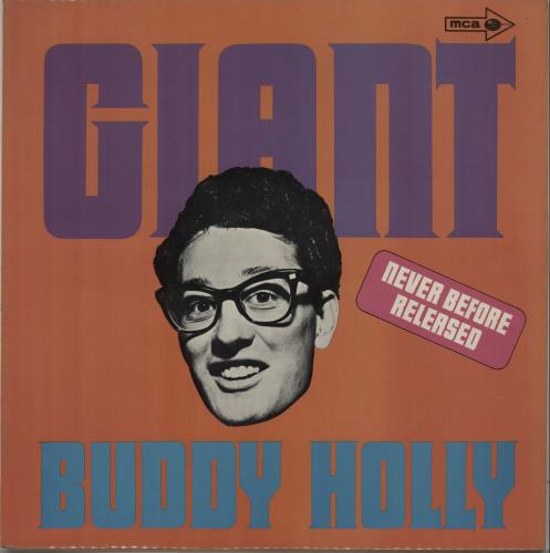 Buddy Holly Giant - Hexagon Label vinyl LP album (LP record) UK BDHLPGI667334
