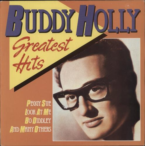 Buddy Holly Greatest Hits vinyl LP album (LP record) Belgian BDHLPGR867819