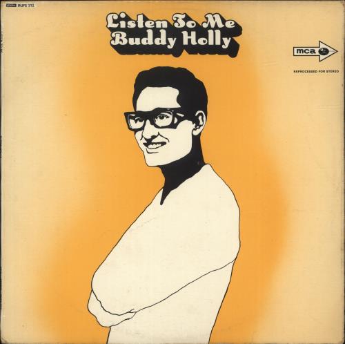 Buddy Holly Listen To Me/ Rave On/ Brown Eyed Handsome Man/ He's The One 4-LP vinyl album record set UK BDH4LLI699851