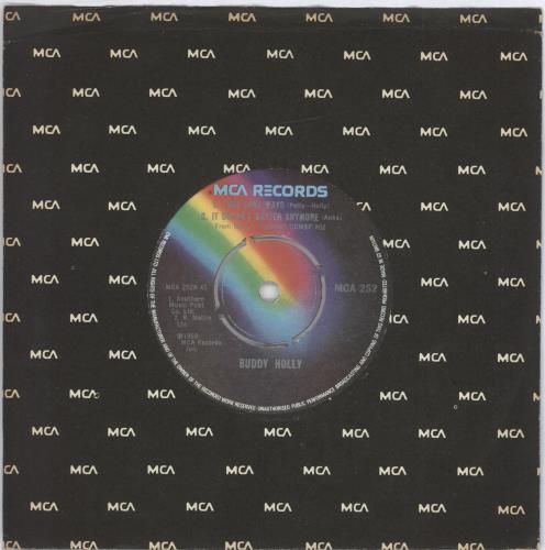 Buddy Holly New York EP 7" vinyl single (7 inch record / 45) UK BDH07NE702985