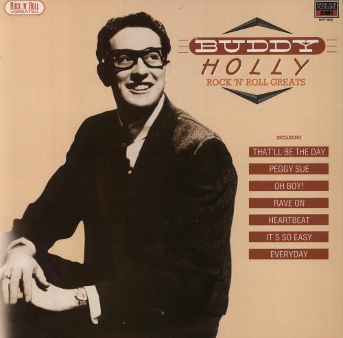 Buddy Holly Rock N Roll Greats vinyl LP album (LP record) UK BDHLPRO848747