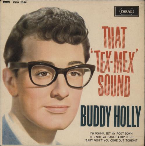 Buddy Holly That 'Tex-Mex' Sound 7" vinyl single (7 inch record / 45) UK BDH07TH773140