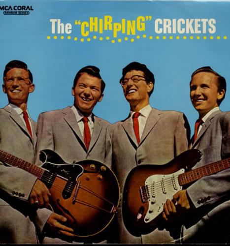 Buddy Holly The 'Chirping' Crickets vinyl LP album (LP record) UK BDHLPTH362948