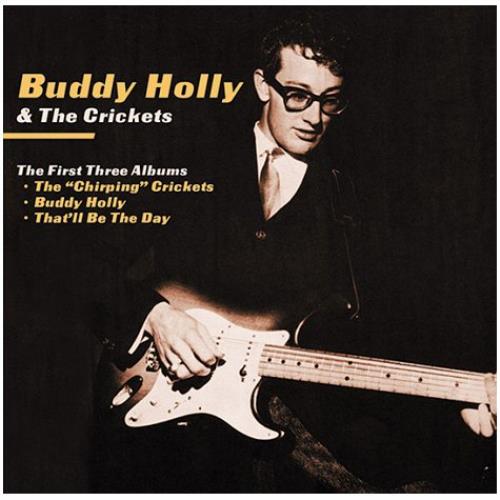 Buddy Holly The First Three Albums CD album (CDLP) UK BDHCDTH455567