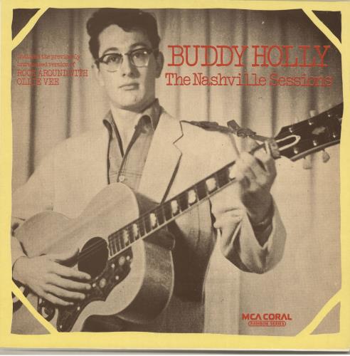 Buddy Holly The Nashville Sessions - Factory Sample vinyl LP album (LP record) UK BDHLPTH622793
