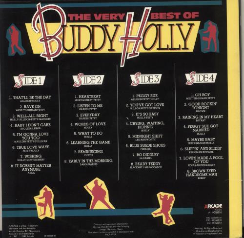 Buddy Holly The Very Best Of Buddy Holly 2-LP vinyl record set (Double LP Album) Dutch BDH2LTH742783