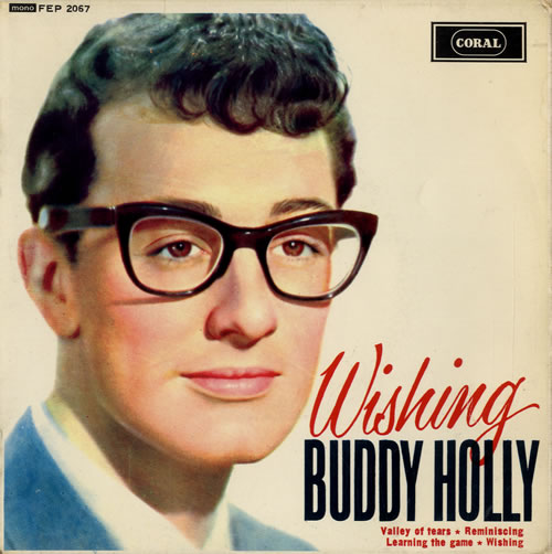 Buddy Holly Wishing EP 7" vinyl single (7 inch record / 45) UK BDH07WI575008