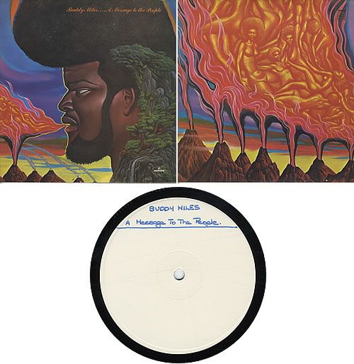 Buddy Miles A Message To The People - Test Pressing vinyl LP album (LP record) UK BMELPAM322113