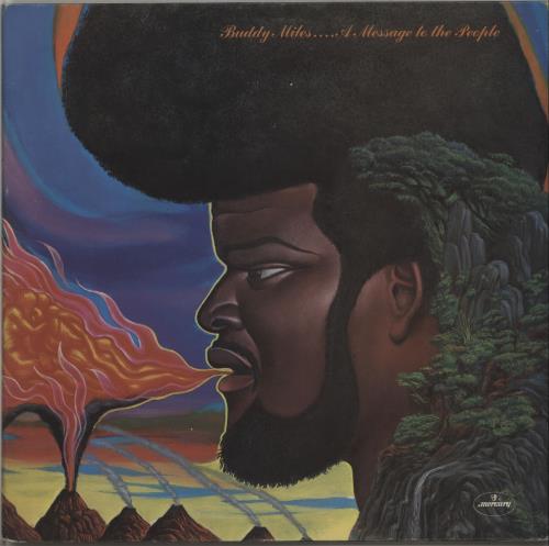 Buddy Miles A Message To The People vinyl LP album (LP record) UK BMELPAM656854