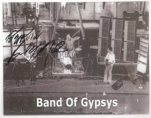 Buddy Miles Band Of Gypsys Picture Signed By Buddy Miles memorabilia US BMEMMBA740269