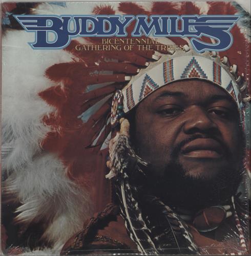 Buddy Miles Bicentennial Gathering Of The Tribes vinyl LP album (LP record) US BMELPBI656857