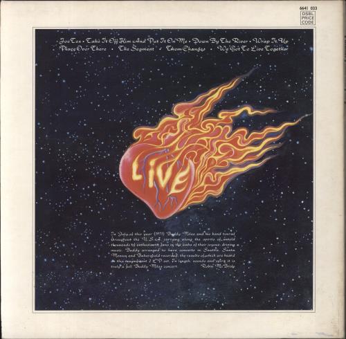 Buddy Miles Live 2-LP vinyl record set (Double LP Album) UK BME2LLI175159