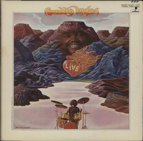 Buddy Miles Live 2-LP vinyl record set (Double LP Album) US BME2LLI656855