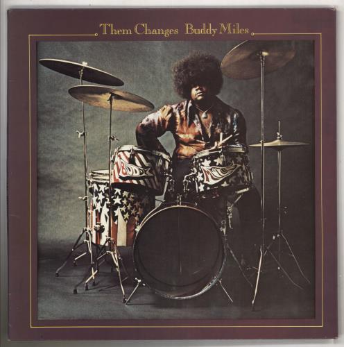 Buddy Miles Them Changes vinyl LP album (LP record) French BMELPTH738887