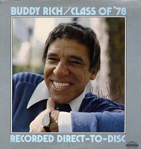 Buddy Rich Class Of '78 vinyl LP album (LP record) US BU-LPCL363216