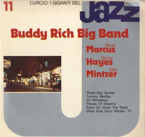 Buddy Rich I Giganti Del Jazz #11 vinyl LP album (LP record) Italian BU-LPIG403162