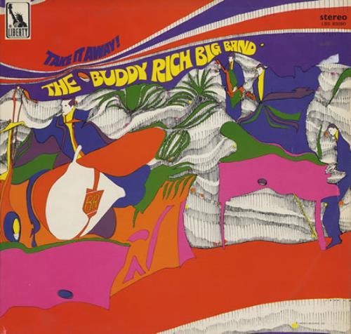Buddy Rich Take It Away! vinyl LP album (LP record) UK BU-LPTA355157