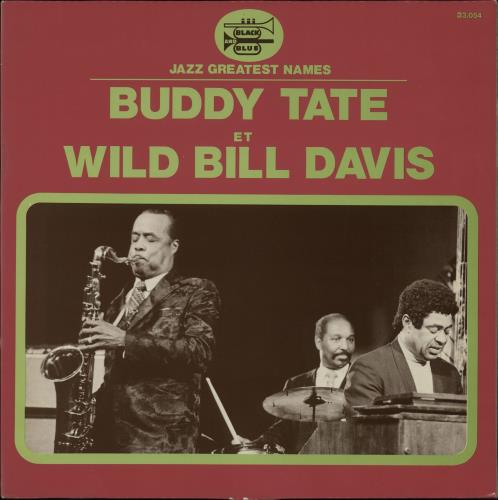 Buddy Tate Buddy Tate Et Wild Bill Davis vinyl LP album (LP record) French BT4LPBU756096