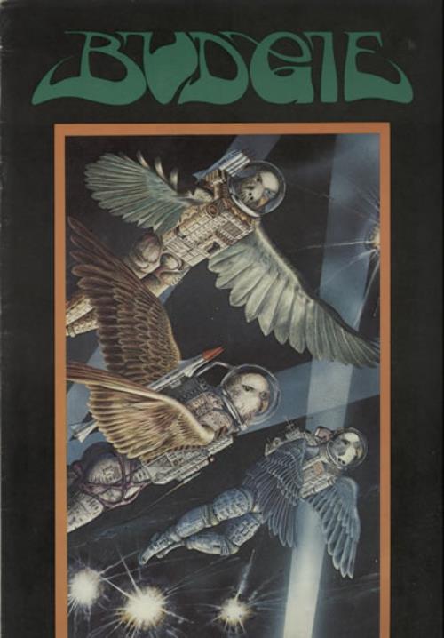 Budgie 1976 Tour tour programme UK BUDTRTO105897