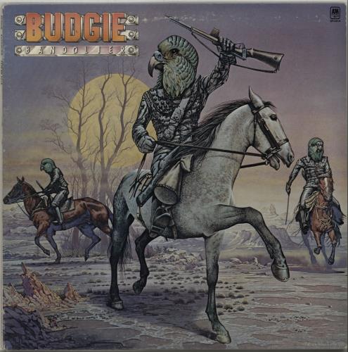 Budgie Bandolier vinyl LP album (LP record) US BUDLPBA651350