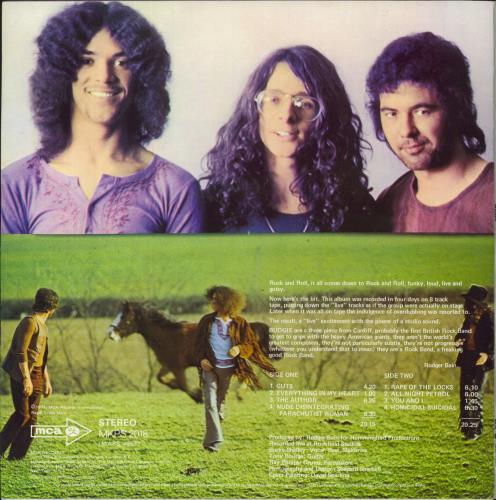 Budgie Budgie - 1st - EX vinyl LP album (LP record) UK BUDLPBU830753