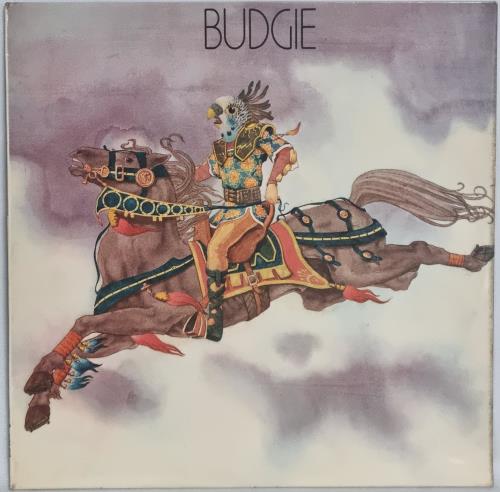 Budgie Budgie - 1st - Front Laminated vinyl LP album (LP record) UK BUDLPBU781698