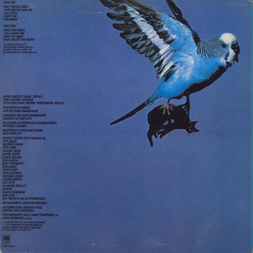Budgie Impeckable - Promo Stickered vinyl LP album (LP record) UK BUDLPIM829653
