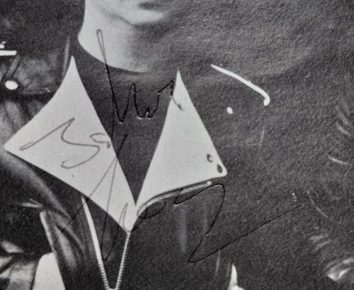 Budgie Power Supply - Fully Autographed handbill UK BUDHBPO884084