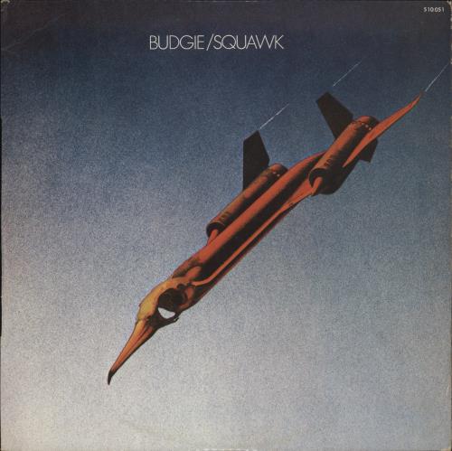 Budgie Squawk - 1st vinyl LP album (LP record) French BUDLPSQ867390