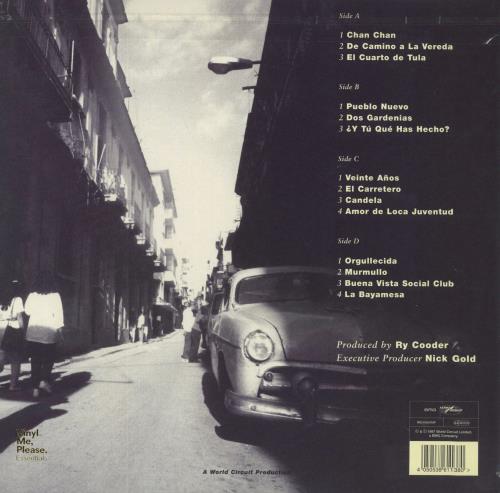 Buena Vista Social Club Buena Vista Social Club - 180gm Brick Red Vinyl 2-LP vinyl record set (Double LP Album) US BVI2LBU820189