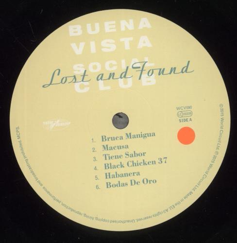 Buena Vista Social Club Lost And Found - 180 Gram vinyl LP album (LP record) UK BVILPLO887898