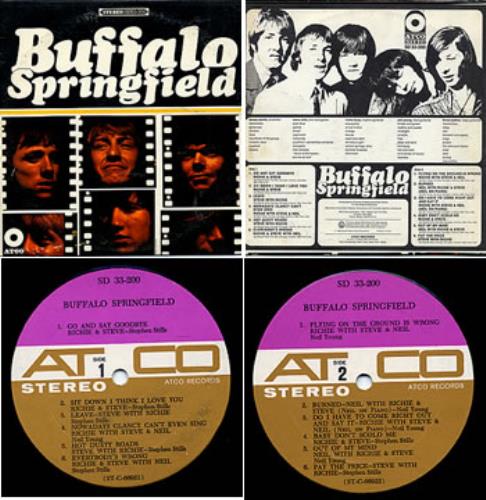 Buffalo Springfield Buffalo Springfield vinyl LP album (LP record) US BFSLPBU286535