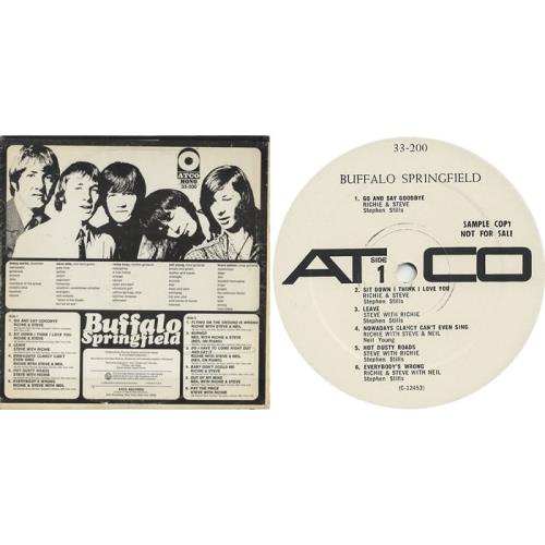 Buffalo Springfield Buffalo Springfield vinyl LP album (LP record) US BFSLPBU444828