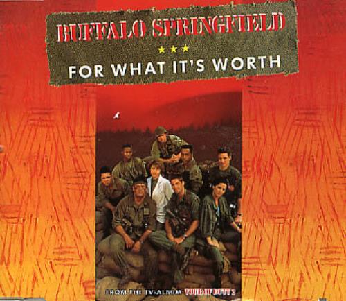 Buffalo Springfield For What It's Worth CD single (CD5 / 5") German BFSC5FO285958