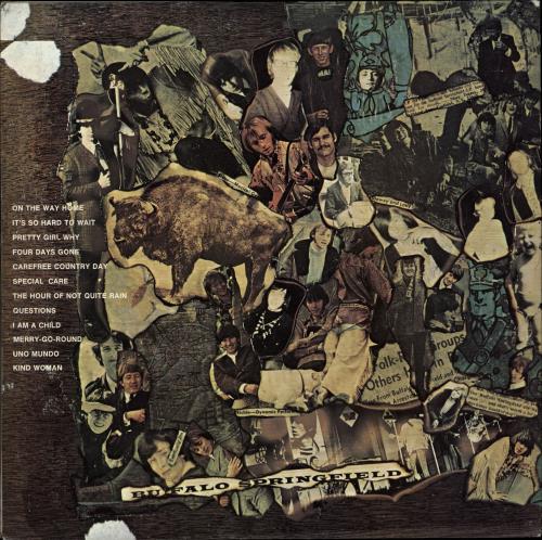 Buffalo Springfield Last Time Around vinyl LP album (LP record) UK BFSLPLA702676