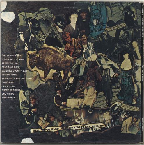 Buffalo Springfield Last Time Around vinyl LP album (LP record) US BFSLPLA718396