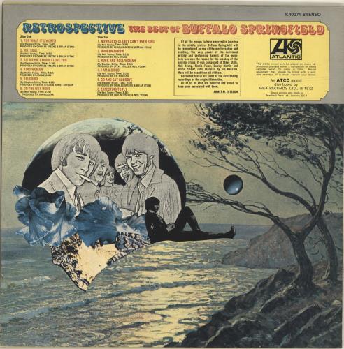 Buffalo Springfield Retrospective - EX vinyl LP album (LP record) UK BFSLPRE620193