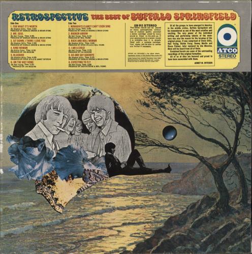 Buffalo Springfield Retrospective - The Best Of Buffalo Springfield - EX vinyl LP album (LP record) UK BFSLPRE781322
